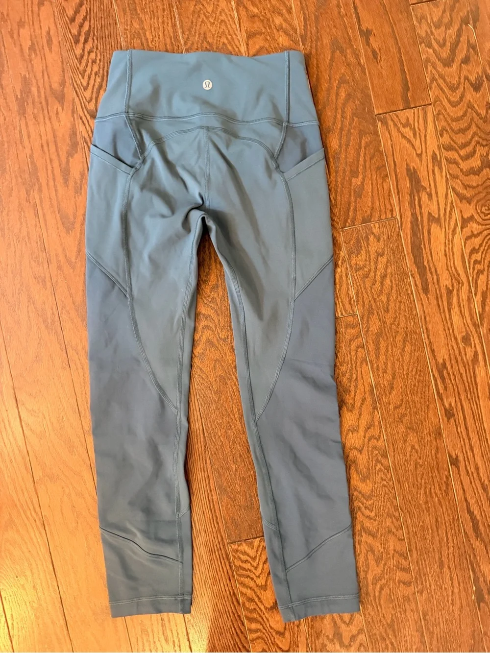 Lululemon All The Right Places Crop teal size 4